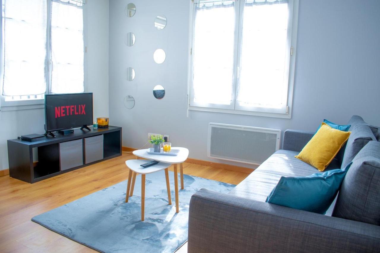 Le Retro Chic - T2 Haut Standing Au Coeur De Corbeil - 48 M2公寓 外观 照片